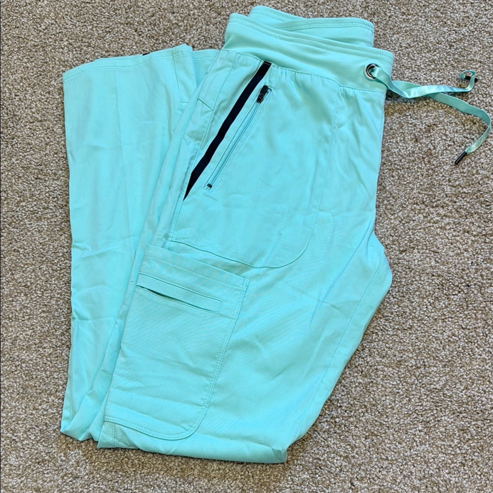 Grey's Anatomy Aqua Scrub Pants - Picture 5 of 5